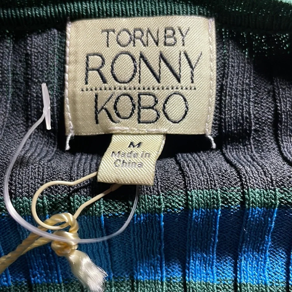 Striped Ribbed Knit Top - Picture 6 of 8